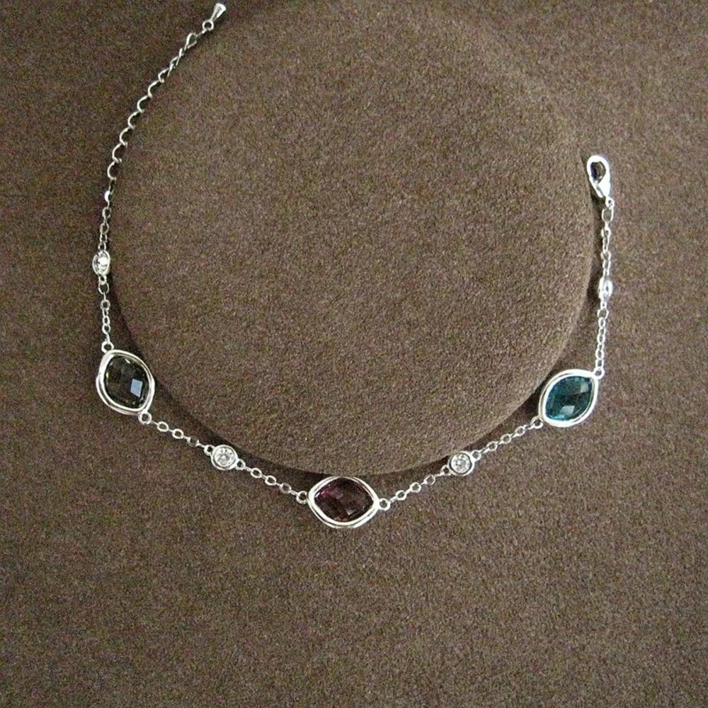 Marquise Gemstone Bracelet - Picture 3 of 7